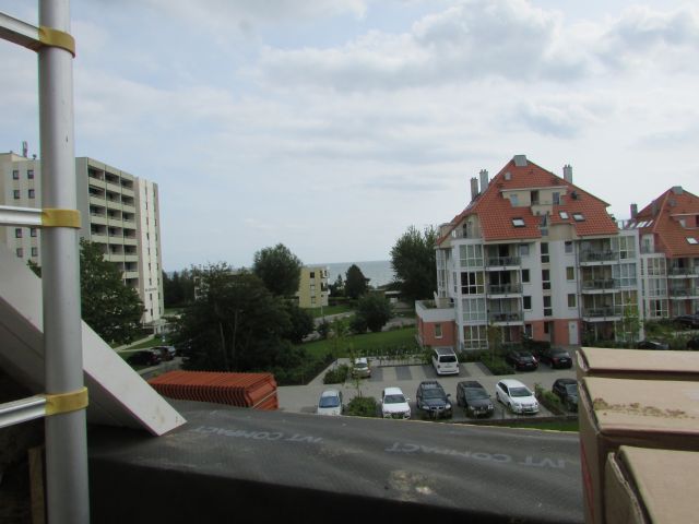 Rohbau Seeblick vom Balkon